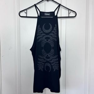 SOVRIN Apparel Forest Dweller High Neck Halter Tank Top